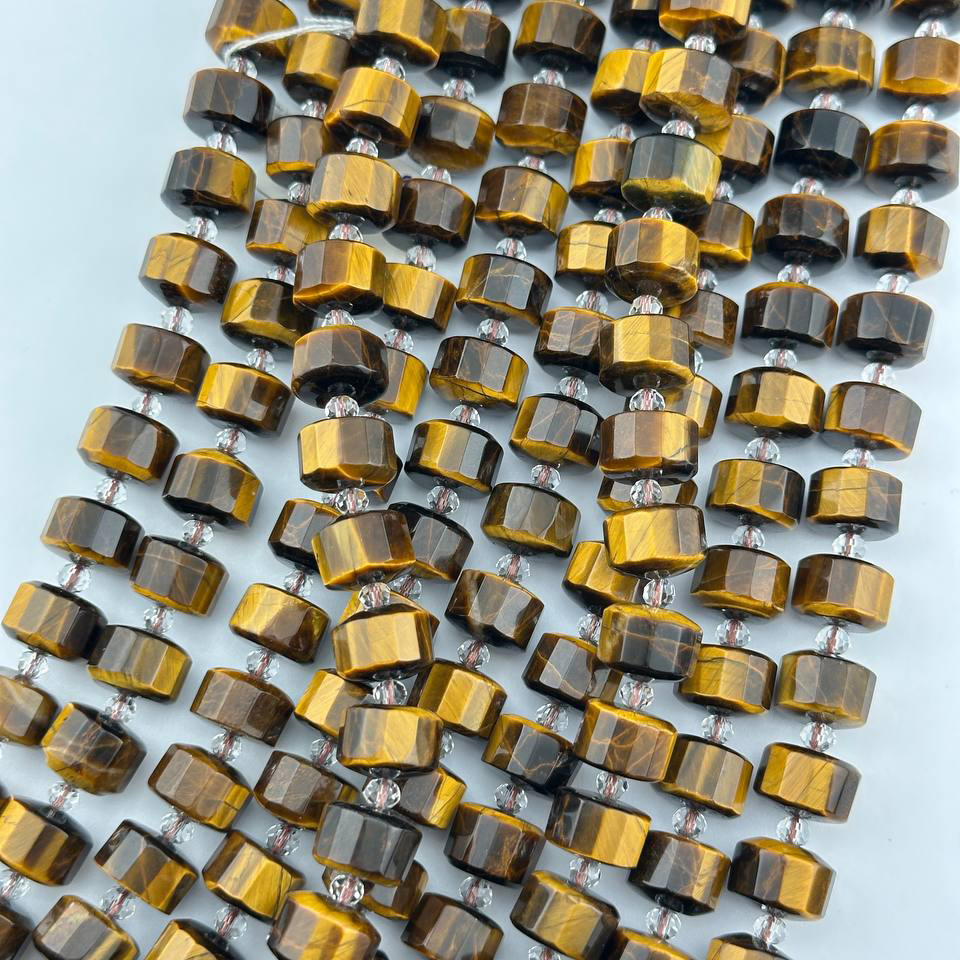 Тигровый глаз размер 12*8мм натуральный камень